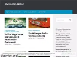 Sites similar to gewinnspiel-test.de