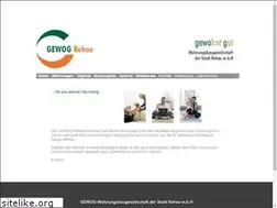 Sites similar to gewog-rehau.de