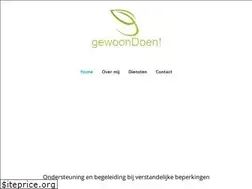 Sites similar to gewoon-doen.net