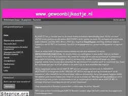 Sites similar to gewoonbijkaatje.nl