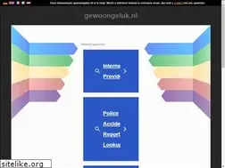 Sites similar to gewoongeluk.nl