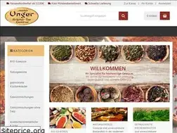 Sites similar to gewuerze-unger.de