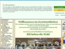 Sites similar to gewuerze4u.de