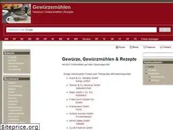 Sites similar to gewuerzemuehlen.de
