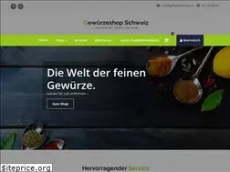 Sites similar to gewuerzeshop.ch