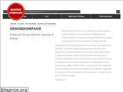 Sites similar to gewuerzkompanie.de