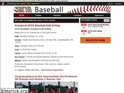 Sites similar to geyabaseball.org