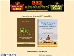 Sites similar to gez-abschaffen.de