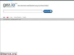 Sites similar to gez.io