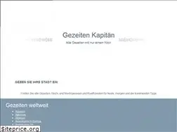 Sites similar to gezeiten-kapitaen.de