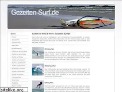 Sites similar to gezeiten-surf.de