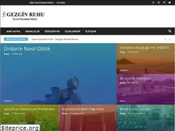 Sites similar to gezginruhu.net