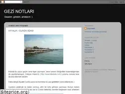 Sites similar to gezi-notlari.blogspot.com.tr