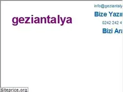 Sites similar to geziantalya.com