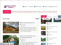 Sites similar to gezivetatilrehberi.com