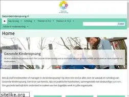 Sites similar to gezondekinderopvang.nl