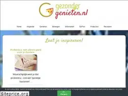Sites similar to gezondergenieten.nl