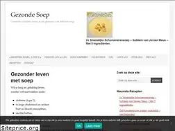 Sites similar to gezondesoep.com