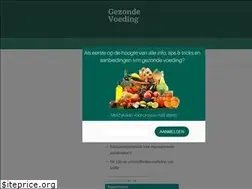 Sites similar to gezondevoeding.com