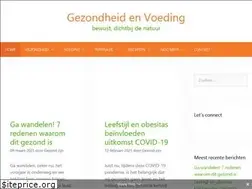 Sites similar to gezondheidenvoeding.nl