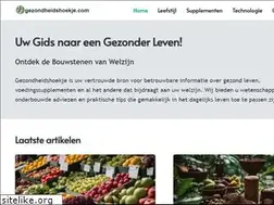 Sites similar to gezondheidshoekje.com