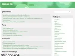 Sites similar to gezondheidziekte.com