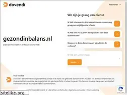 Sites similar to gezondinbalans.nl