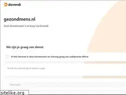 Sites similar to gezondmens.nl