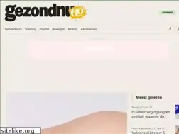 Sites similar to gezondnu.nl