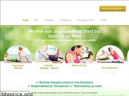 Sites similar to gezondopmaat.be