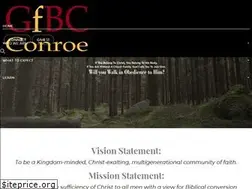 Sites similar to gfbcconroe.com
