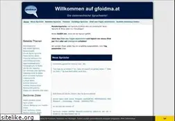 Sites similar to gfoidma.at