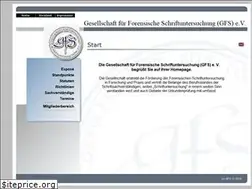 Sites similar to gfs2000.de