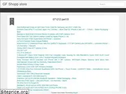 Sites similar to gfshoppstore.blogspot.com