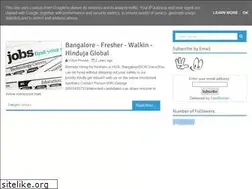 Sites similar to gfsjobalerts.blogspot.com