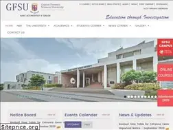 Sites similar to gfsu.edu.in