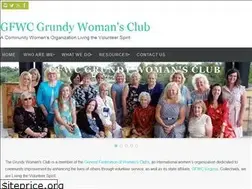 Sites similar to gfwcgrundywomansclub.com