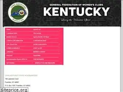 Sites similar to gfwcky.org