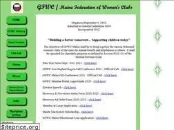 Sites similar to gfwcmaine.org
