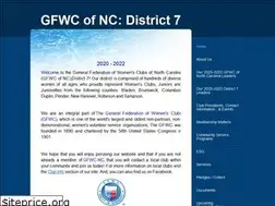 Sites similar to gfwcncdistrict7.org