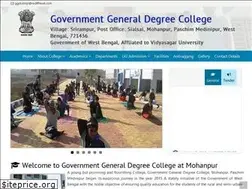 Sites similar to ggdcmohanpur.ac.in