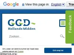 Sites similar to ggdhm.nl