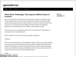 Sites similar to ggeneabel.xyz