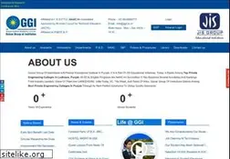Sites similar to ggi.ac.in