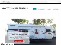 Sites similar to ggtoyhaulerrentals.com