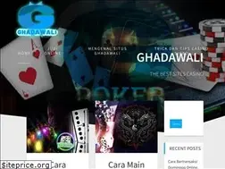 Sites similar to ghadawali.com