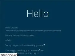 Sites similar to ghaemia.com