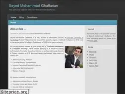 Sites similar to ghaffarian.net