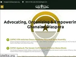 Sites similar to ghanadiasporapac.org
