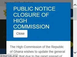 Sites similar to ghanahighcommissionuk.com